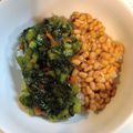 ミロ9607's cooksnap of when they made 野沢菜昆布納豆ごはん.