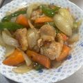 ミアンミアン's cooksnap of when they made 鶏肉と玉葱人参ピーマンのサッパリ甘酢煮★.