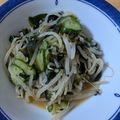 ▽▲まゆ▲▽'s cooksnap of when they made レンジで！きゅうりともやしのピリ辛ナムル.