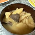 つぐみ's cooksnap of when they made 旨味ある【里芋と色々野菜のお味噌汁】.