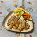 yesmama's cooksnap of when they made ✿豚肉のソテーマスタードソース✿.