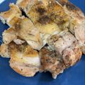 みゅー2525's cooksnap of when they made 皮パリパリッ！鶏もも肉ステーキの焼き方！.