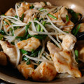 クックGBVW31☆'s cooksnap of when they made レバニラ風♪ ささみのニラもやし炒め.
