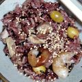 cyobindish's cooksnap of when they made 秋の味覚堪能♡ぎんなんの醤油味おこわ.
