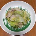 K＊YUKA＊'s cooksnap of when they made 白菜と豚バラ肉のオイスターソース炒め.