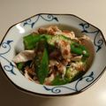 気まぐれ♡雨おんな's cooksnap of when they made オクラととりささみの梅肉シソ和え.