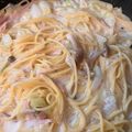 ポポレモン's cooksnap of when they made 超簡単☆フライパン１つでクリームパスタ♡.