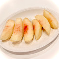悠LOVE航's cooksnap of when they made 桃の切り方.