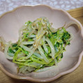 crr611's cooksnap of when they made ✿簡単♪豆苗と もやしのサラダ✿.
