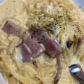 ジジDAN☆'s cooksnap of when they made 簡単♪牛乳と全卵☆★濃厚カルボナーラ★☆.