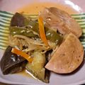 うーさき's cooksnap of when they made 夏向きサッパリ★ゴマ酢な野菜炒め★.