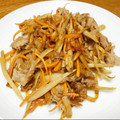 vabochan's cooksnap of when they made 牛肉とごぼうと人参のしぐれ煮。お弁当にも.