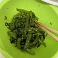 aaikoo's cooksnap of when they made レンジでチン！ピーマンの塩昆布和え～☻.