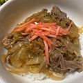 saori・ω・'s cooksnap of when they made ［簡単 優しい 牛丼 しらたき入り］.