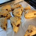 りこはるまこママ's cooksnap of when they made バレンタインに！袋で簡単チョコスコーン.