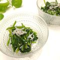 とのチャマ's cooksnap of when they made ☆ヘルシー副菜♫ほうれん草のしらす和え☆.