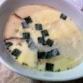 mamoon's cooksnap of when they made レンジでチン！松茸の味お吸い物で茶碗蒸し.