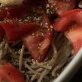 MULA's cooksnap of when they made トマト蕎麦.