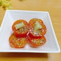 ルパンのかあさん☆彡's cooksnap of when they made プチトマトをシンプルにわさびで頂く.