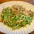 さすらい's cooksnap of when they made ☆豆苗ともやしと豚肉の炒め物.