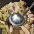 さとみんちゃちゃちゃ's cooksnap of when they made 鍋だしは買う必要なし！鶏ガラスープ塩鍋.