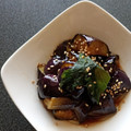 WOODs´'s cooksnap of when they made 揚げ焼き茄子のからし酢醤油和え.
