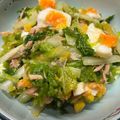 ぷるぷるプリン☆'s cooksnap of when they made ☆簡単☆たまごと白菜のやみつきツナサラダ.