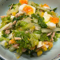 ぷるぷるプリン☆'s cooksnap of when they made ☆簡単☆たまごと白菜のやみつきツナサラダ.