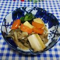 ととろ＆めい's cooksnap of when they made 厚揚げと人参・舞茸の簡単な煮物・炊いたん.