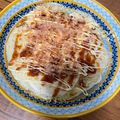 ちゃすたろう's cooksnap of when they made 餃子の皮で簡単お好み焼.
