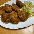 なっさん姫's cooksnap of when they made 定番★お肉屋さんのメンチカツ.