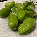 桃的美しき日々's cooksnap of when they made スペインししとう【パドロンの素揚げ】.