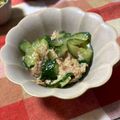 クックDGCFO3☆'s cooksnap of when they made 無限なツナきゅうりサラダ.