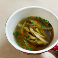 いなばっくす☆'s cooksnap of when they made 舞茸とごぼうのコンソメスープ♪.