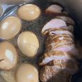 snow012's cooksnap of when they made 圧力鍋で豚肩ロース焼豚チャーシュー煮豚.