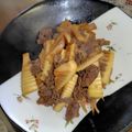 大魔女's cooksnap of when they made 一番好きな、たけのこと牛肉の甘辛煮.