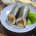 てぃらみい's cooksnap of when they made 話題入りの甘辛しぐれ煮で☆牛肉太巻き寿司.