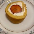 ピーナッツ子♪'s cooksnap of when they made しっとりふわふわ♪純生ロールケーキ.