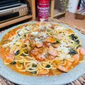 料理男子部🍻's cooksnap of when they made トマトソース☆スパゲッティー【ウマ旨】.