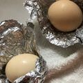 じゃぱんだ's cooksnap of when they made 炊飯器に入れるだけ！簡単ゆで卵☆.