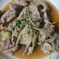 ☆ぺっぺ☆'s cooksnap of when they made 水菜と豚こま肉のさっと煮.