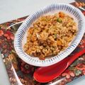 バカリャウ's cooksnap of when they made びっくり！炊飯器で☆本格パラパラ炒飯♡.