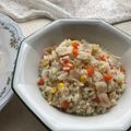 Ruriluru's cooksnap of when they made さらに簡単！炊飯器☆de☆ベーコンピラフ.