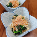 ひっこ's cooksnap of when they made 切り干し大根とほうれん草のお浸し♪副菜.