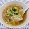 在宅勤務のおじさん's cooksnap of when they made ☆ワンタンスープ☆.