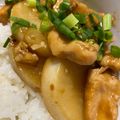あたむ❤189's cooksnap of when they made フライパンで柔らか鶏胸肉と大根の重ね煮♪.