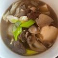 トコタン's cooksnap of when they made 山形の芋煮汁・・忘れられない祖母の味.