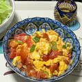 みさんがパパ's cooksnap of when they made トマトと卵の中華炒め.
