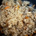 もももすけ＋'s cooksnap of when they made 舞茸いっぱい炊き込みご飯.