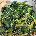 yamameiyu's cooksnap of when they made 疲れた時に…簡単にできる☆ニラのナムル.
